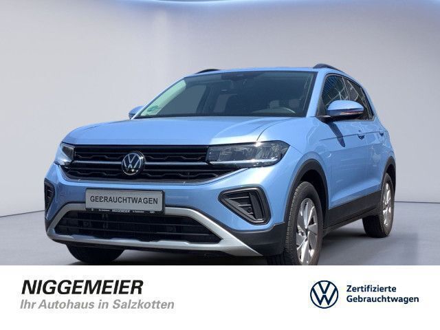 Blau Gebraucht 2024 VW T-Cross Life SUV | 18.795 € (Superpreis) - Bild 1/2