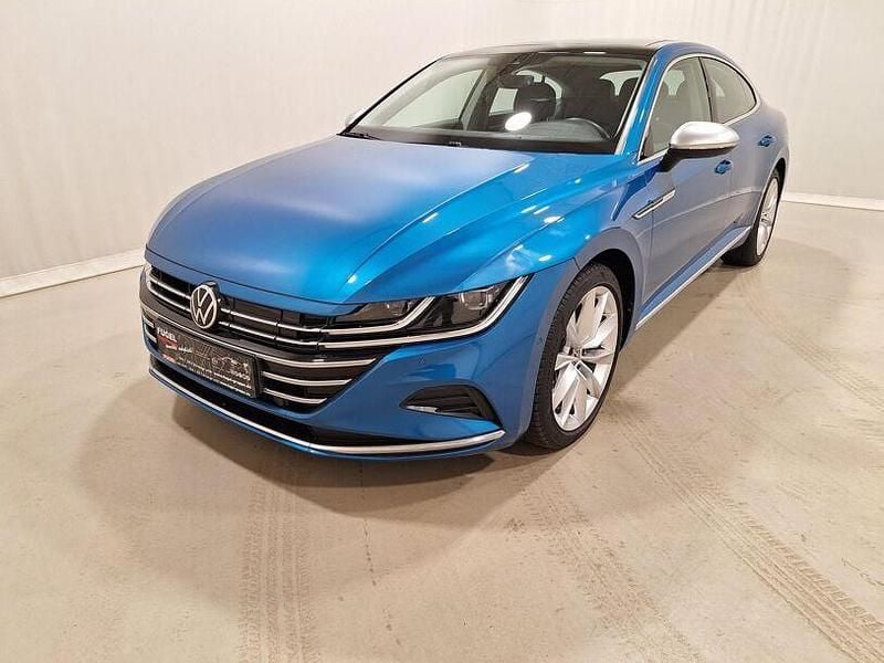Gebraucht VW Arteon Elegance 218 PS (160 kW) 2021 Eisvogelblau metallic Limousine