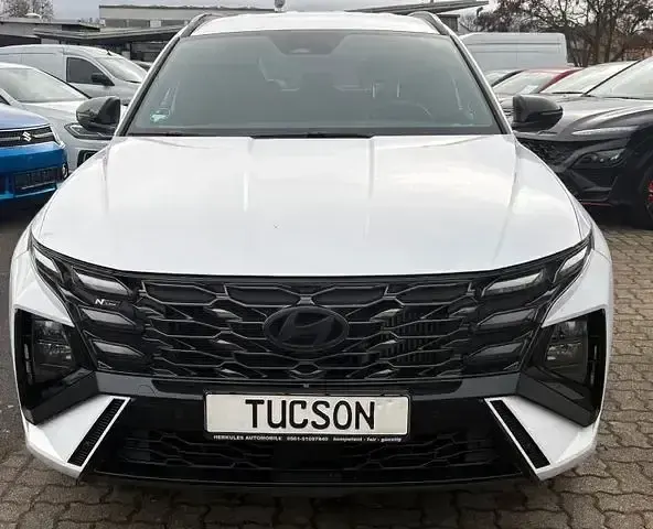 Gebraucht Hyundai Tucson N Line 160 PS (117 kW) 2024 Weiß SUV
