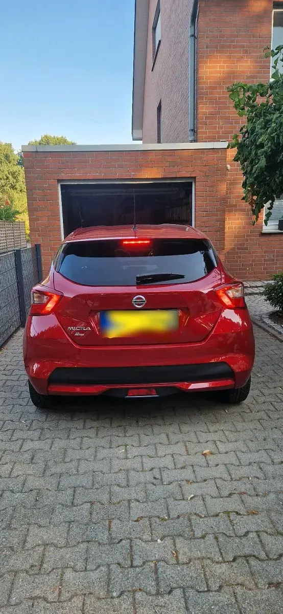 Gebraucht Nissan Micra 101 PS (74 kW) 2019 Rot Kleinwagen