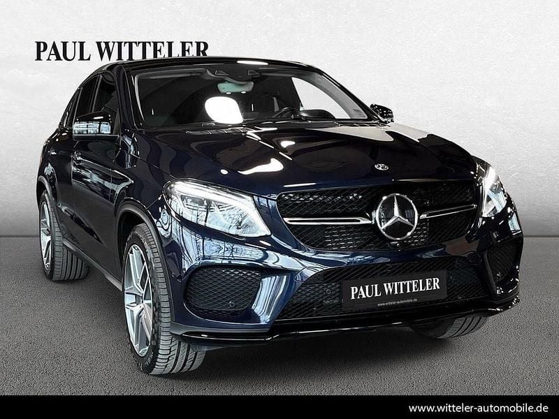 Gebraucht Mercedes GLE350 AMG line 258 PS (189 kW) 2020 Cavansitblau Coupé