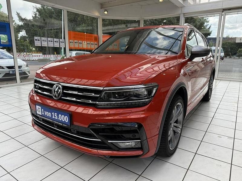 Habanero orange metallic (metallic) Gebraucht 2020 VW Tiguan Allspace Highline SUV | 32.490 € (Fairer Preis) - Bild 1/4
