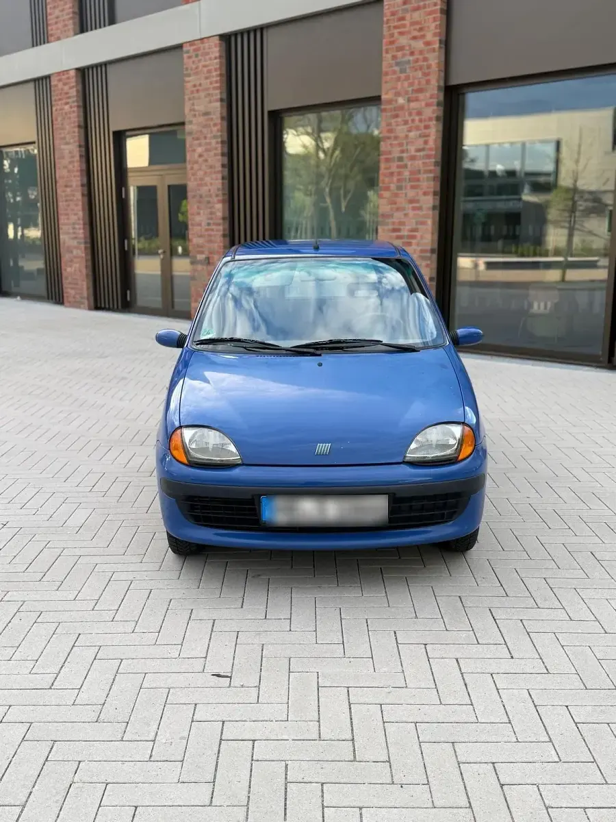 Gebraucht Fiat Seicento 54 PS (39 kW) 2000 Blau Kleinwagen