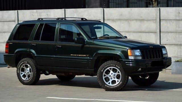 Gebraucht Jeep Grand Cherokee 212 PS (155 kW) 1997 Grün metallic SUV