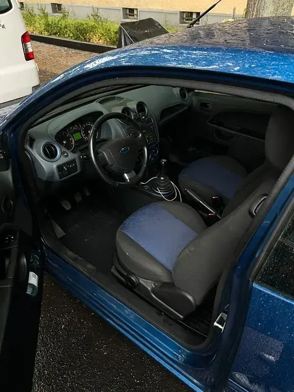 Gebraucht Ford Fiesta Style 69 PS (50 kW) 2008 Blau Kleinwagen