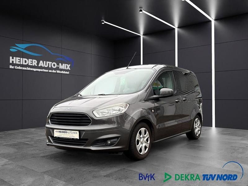 Grau Gebraucht 2015 Ford Tourneo Courier Van / Kleinbus | 8.999 € (Fairer Preis) - Bild 1/4