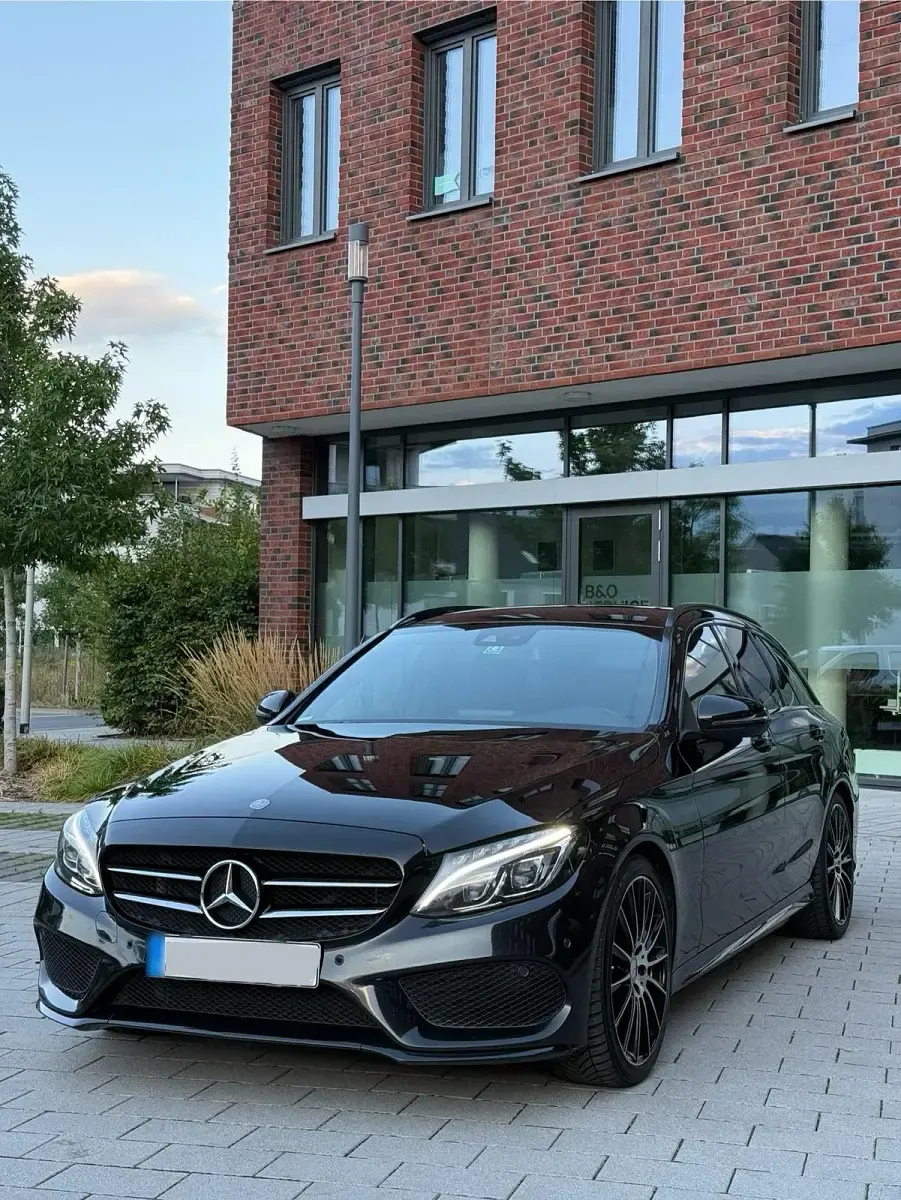 Gebraucht Mercedes C250 AMG line 204 PS (150 kW) 2015 Schwarz Kombi