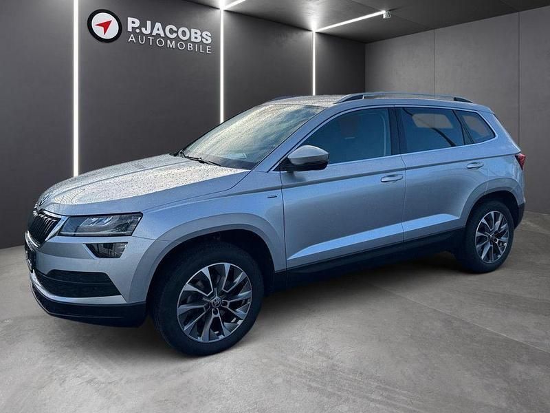 Silber Gebraucht 2021 Skoda Karoq Clever SUV | 20.490 € (Superpreis) - Bild 1/4