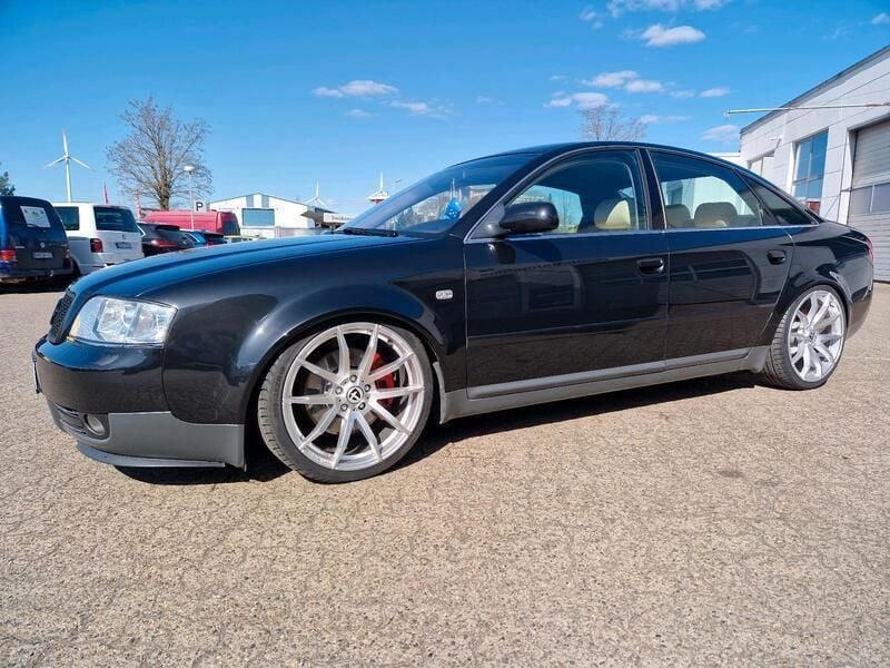 Schwarz Gebraucht 2002 Audi A6 Comfort Limousine | 8.500 € - Bild 1/4