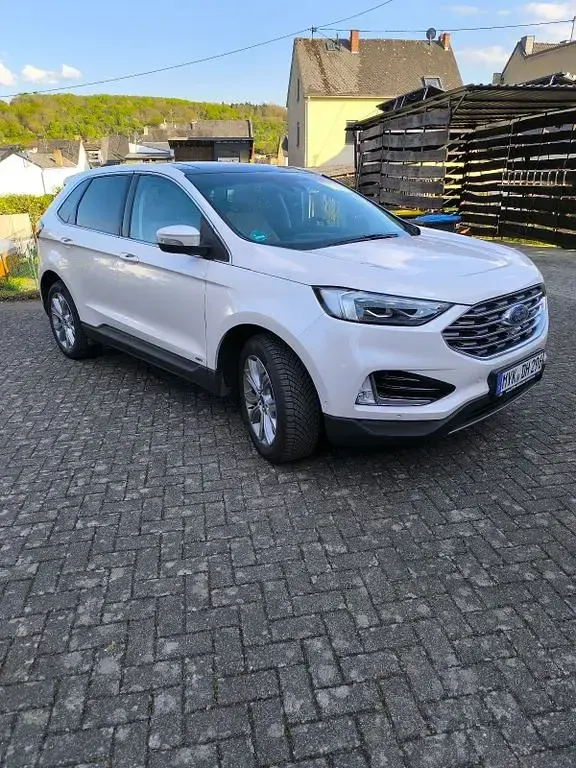 Gebraucht Ford Edge Titanium 238 PS (175 kW) 2019 Weiß SUV