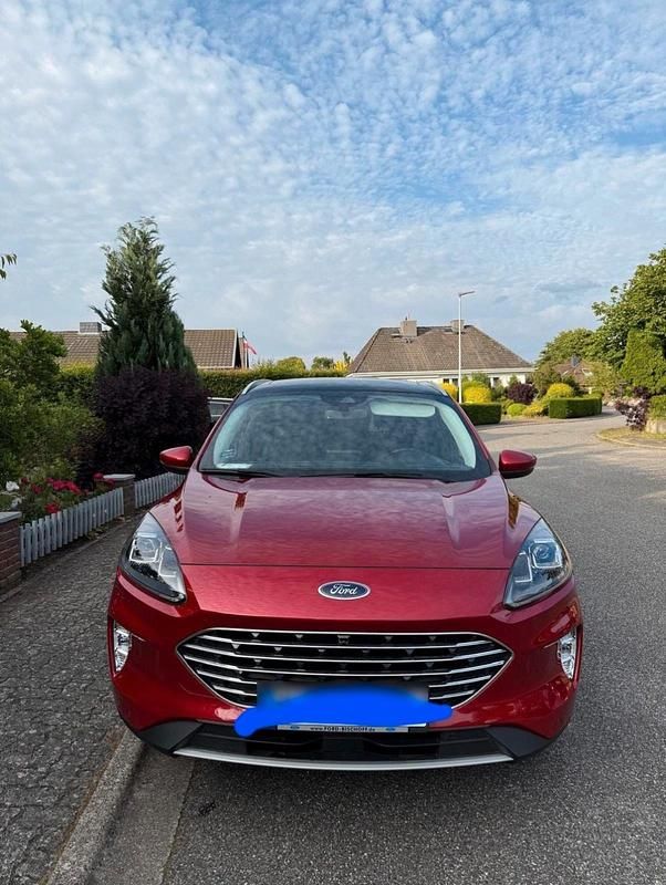 Rot Gebraucht 2021 Ford Kuga SUV | 23.000 € (Fairer Preis) - Bild 1/4