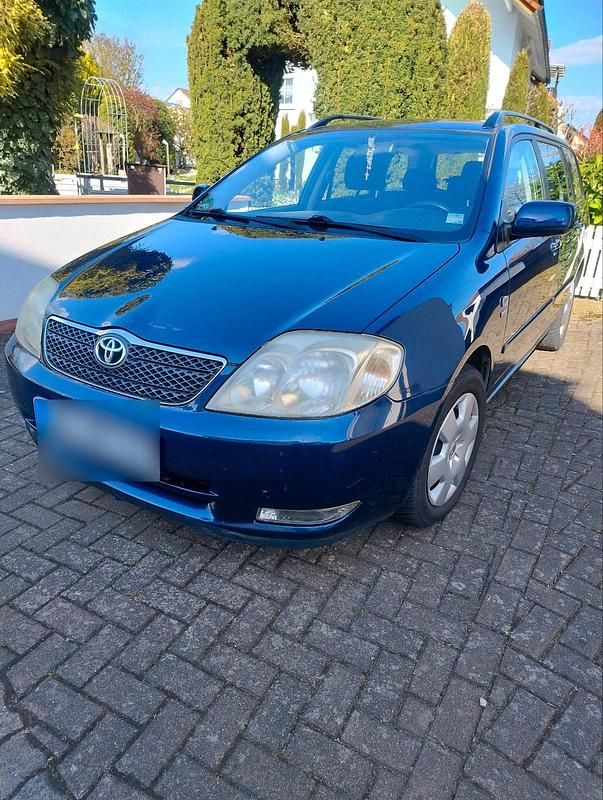 Gebraucht Toyota Corolla 110 PS (80 kW) 2004 Blau Kombi