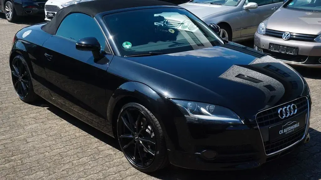 Gebraucht Audi TT Roadster Comfort 160 PS (117 kW) 2008 Schwarz Cabrio