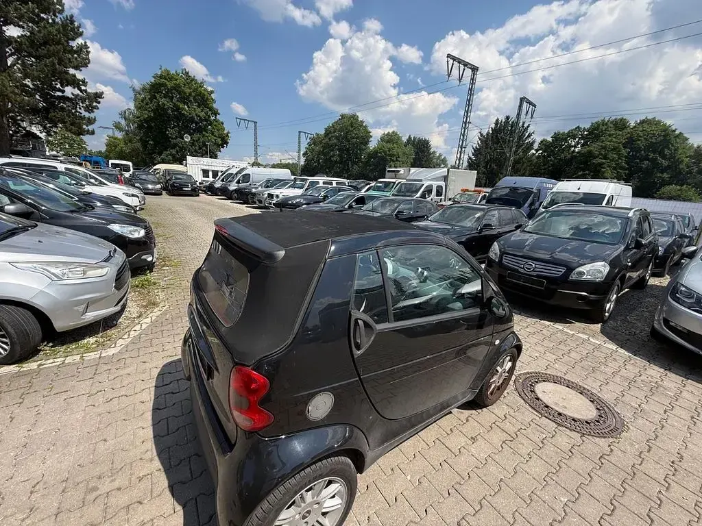 Gebraucht Smart ForTwo Cabrio 61 PS (44 kW) 2006 Schwarz Cabrio
