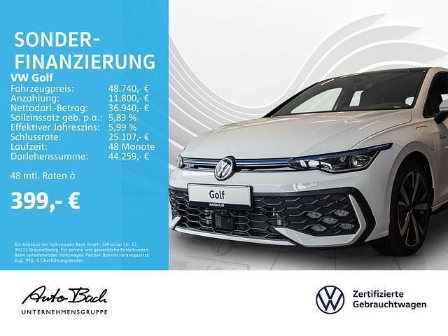 Weiß (pure white) Gebraucht 2025 VW Golf VIII GTE Limousine | 48.740 € - Bild 1/2