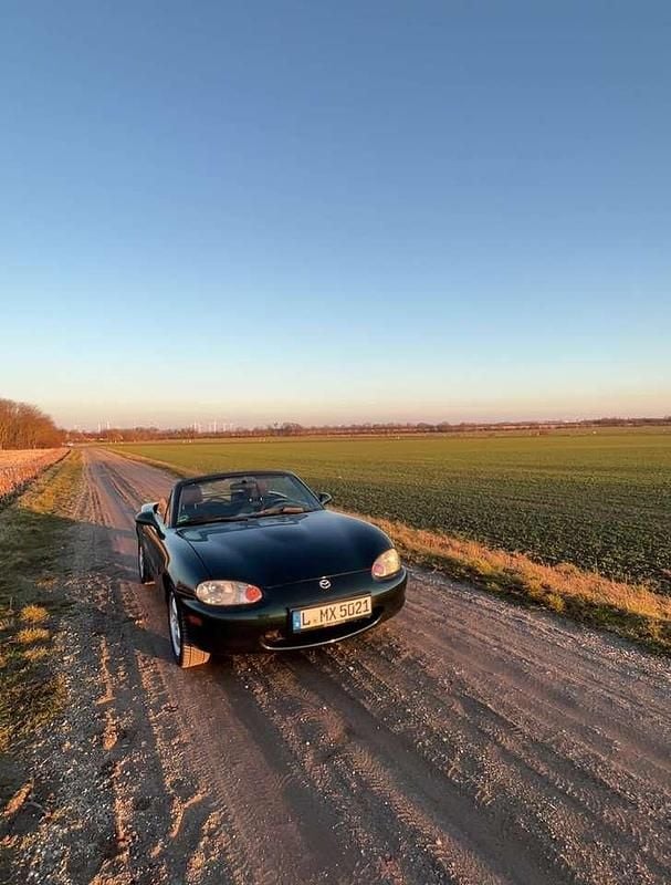 Gebraucht Mazda MX5 110 PS (80 kW) 1998 Grün Cabrio