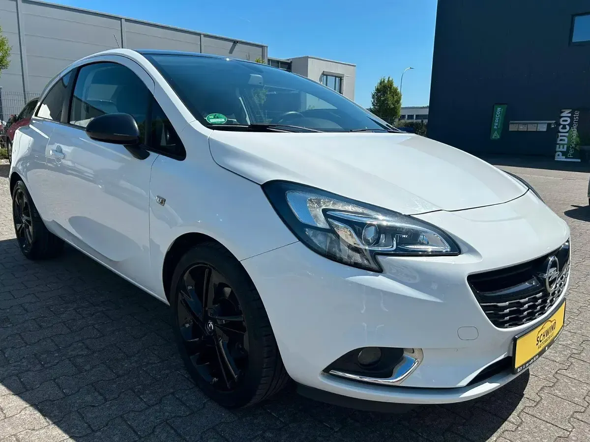 Gebraucht Opel Corsa 116 PS (85 kW) 2015 Weiß Kleinwagen