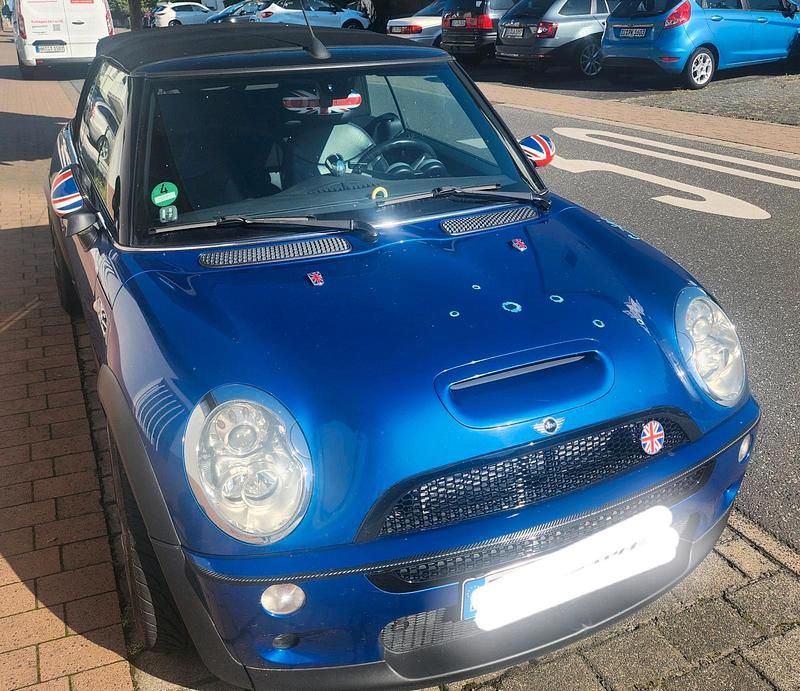 Blau Gebraucht 2004 Mini Cooper S Cabriolet Cabrio | 5.600 € - Bild 1/4