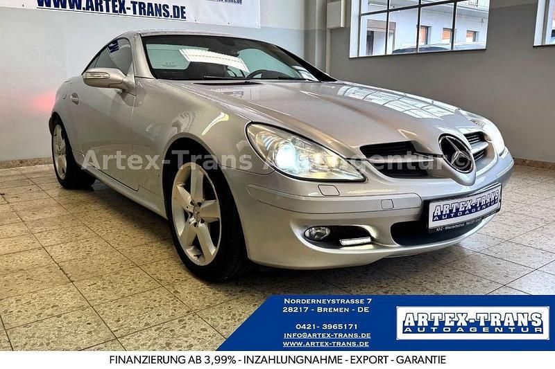 Silber Gebraucht 2004 Mercedes SLK200 Cabrio | 8.490 € (Fairer Preis) - Bild 1/4