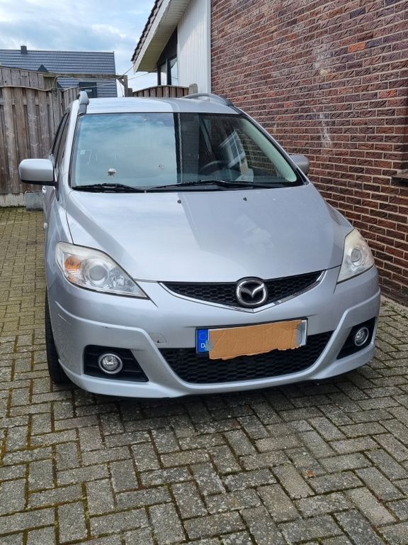 Silber Gebraucht 2010 Mazda 5 Active Van / Kleinbus | 1.299 € (Superpreis) - Bild 1/4