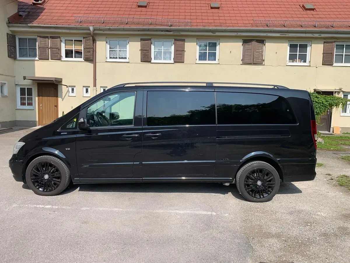 Gebraucht Mercedes 350 2012 Schwarz Van / Kleinbus