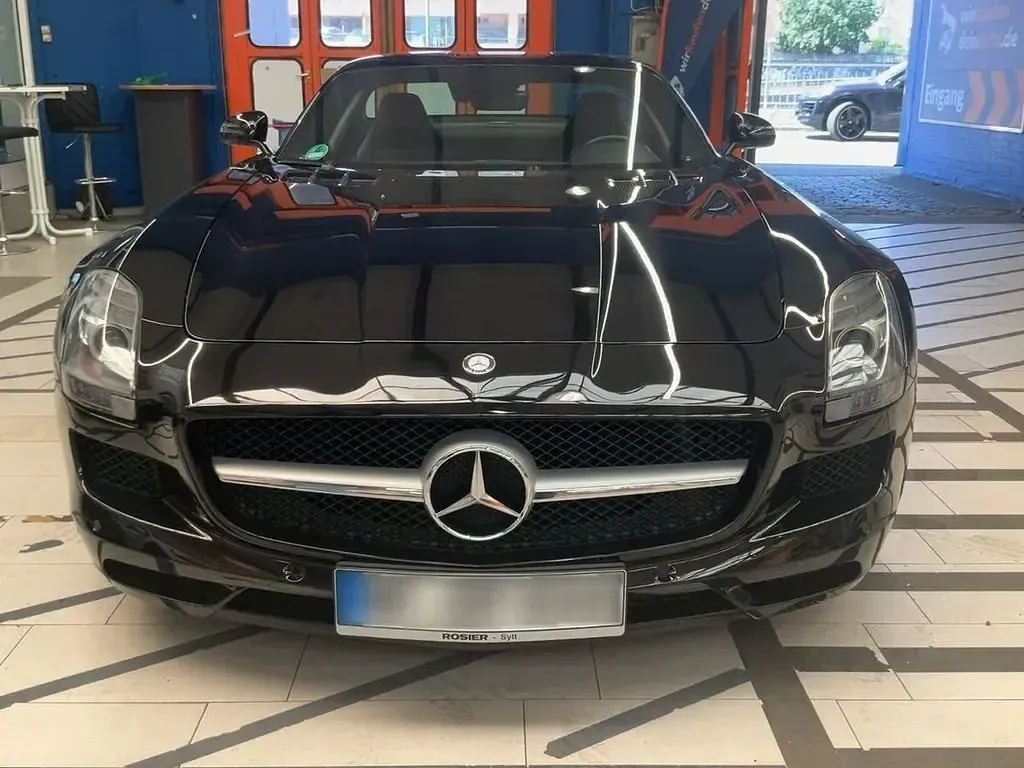 Gebraucht Mercedes SLS AMG AMG 571 PS (419 kW) 2011 Schwarz Coupé