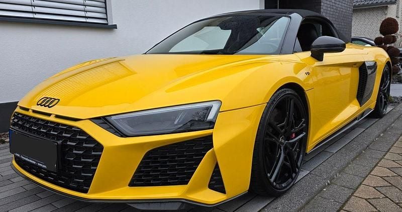 Gebraucht Audi R8 Spyder Performance 620 PS (456 kW) 2021 Gelb Cabrio