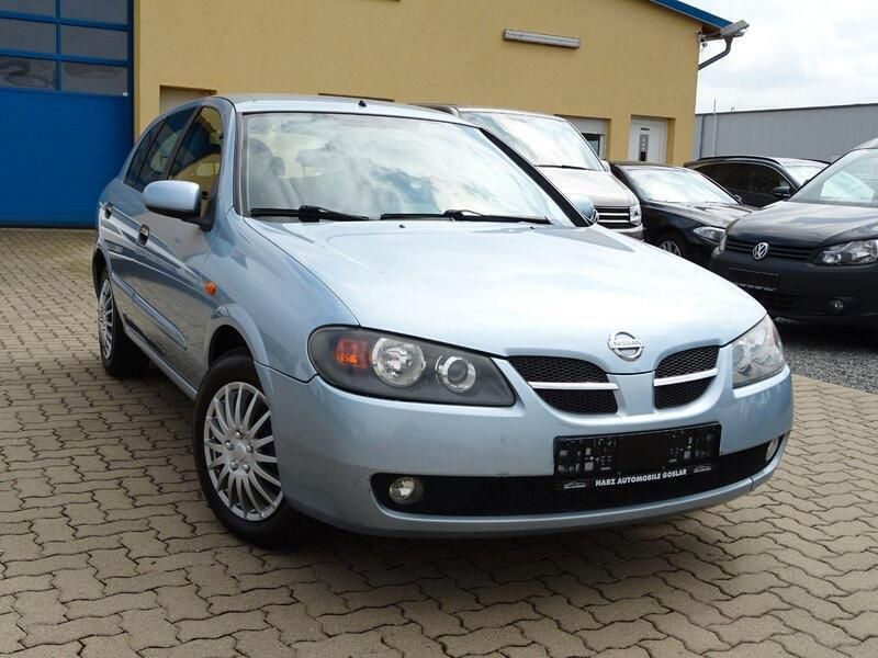 Blau Gebraucht 2004 Nissan Almera Acenta+ Limousine | 2.499 € (Fairer Preis) - Bild 1/4