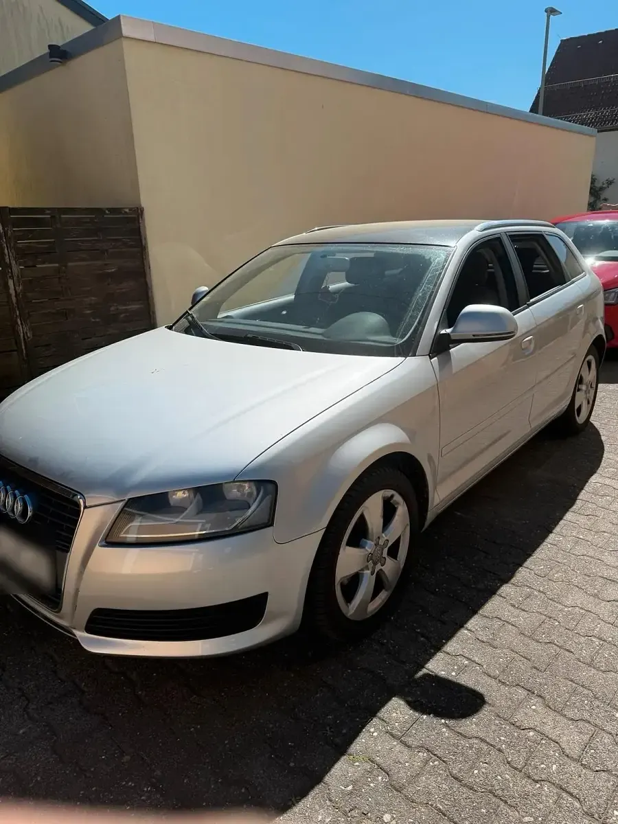 Usata Audi A3 125 CV (91 kW) 2009 Argento Utilitaria