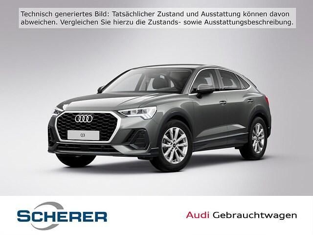 Chronosgrau metallic Gebraucht 2022 Audi Q3 Sportback SUV | 31.360 € (Guter Preis) - Bild 1/4