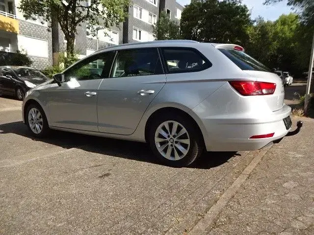 Brugt Seat Leon ST 110 HK (80 kW) 2017 Sølv Stationcar