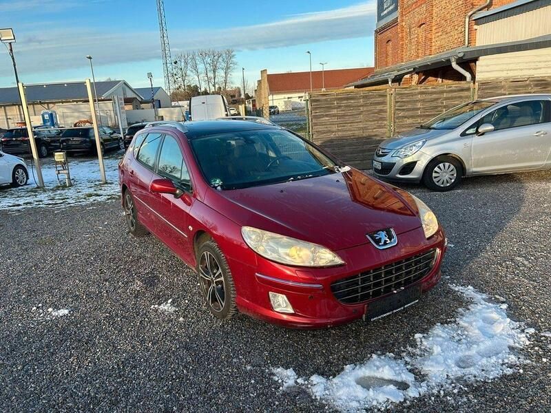 Rot Gebraucht 2008 Peugeot 407 Premium Kombi | 2.500 € (Guter Preis) - Bild 1/4