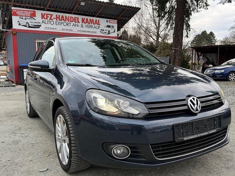 Gebraucht VW Golf VI Highline 122 PS (89 kW) 2010 Blau Kleinwagen