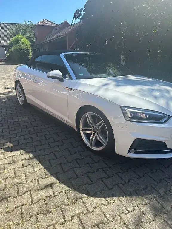 Gebraucht Audi A5 Cabriolet S-Line 190 PS (139 kW) 2019 Weiß Cabrio