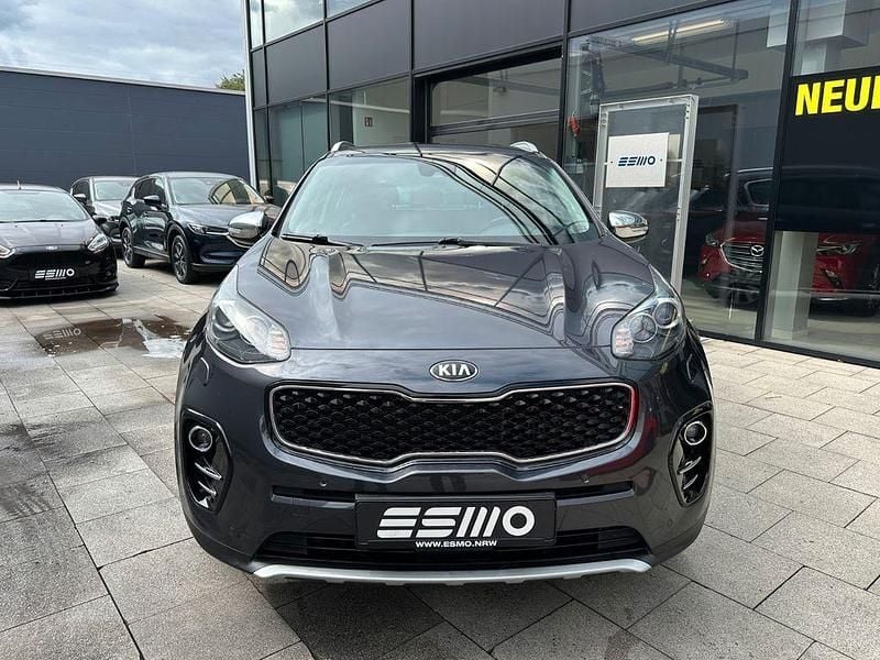 Grau Gebraucht 2018 Kia Sportage GT-Line SUV | 15.300 € (Superpreis) - Bild 1/4