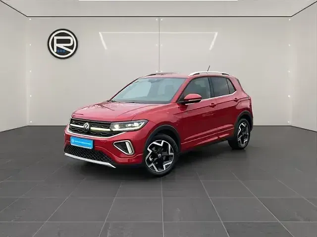 Gebraucht VW T-Cross R-line 150 PS (110 kW) 2025 Kings red metallic SUV