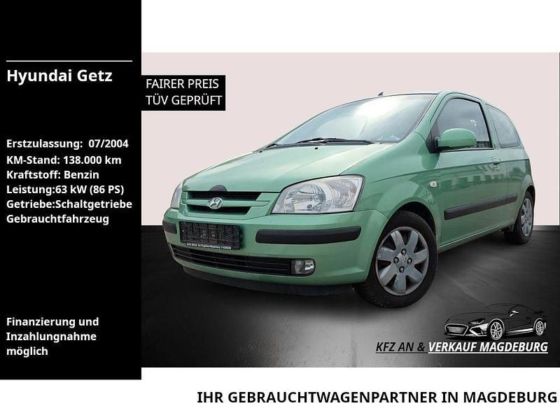 Grün Gebraucht 2004 Hyundai Getz GLS Kleinwagen | 1.450 € (Fairer Preis) - Bild 1/4