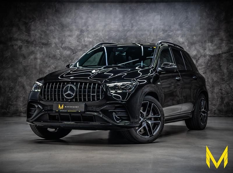Obsidianschwarz metallic Gebraucht 2025 Mercedes GLE53 AMG Night SUV | 113.333 € - Bild 1/4