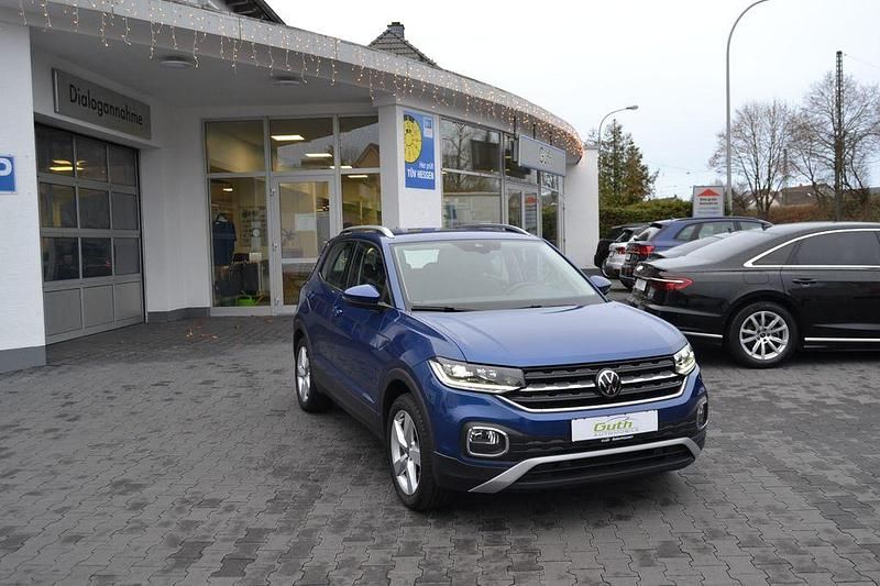 Gebraucht VW T-Cross Style 110 PS (80 kW) 2021 Blau SUV