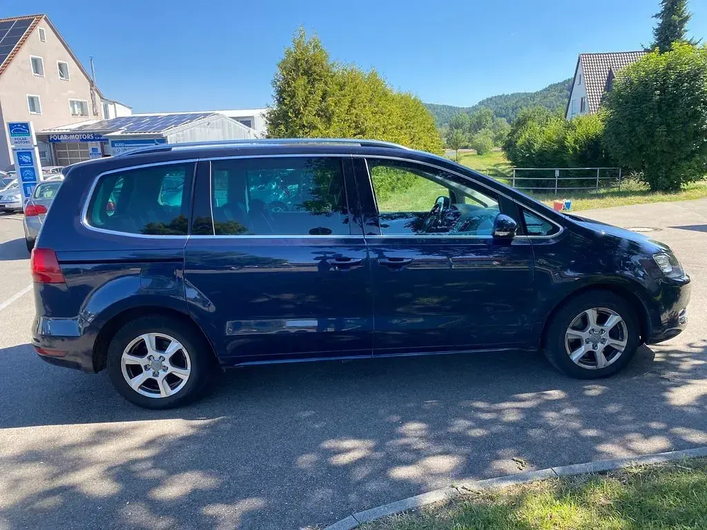 Gebraucht VW Sharan Highline 200 PS (147 kW) 2011 Blau Van / Kleinbus