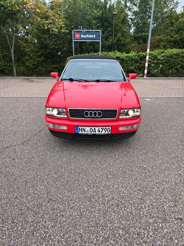 Rot Gebraucht 1999 Audi Cabriolet Cabrio | 4.999 € (Teuer) - Bild 1/4