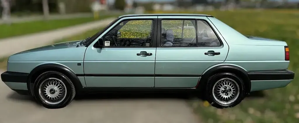 Gebraucht VW Jetta 90 PS (66 kW) 1990 Grün Limousine