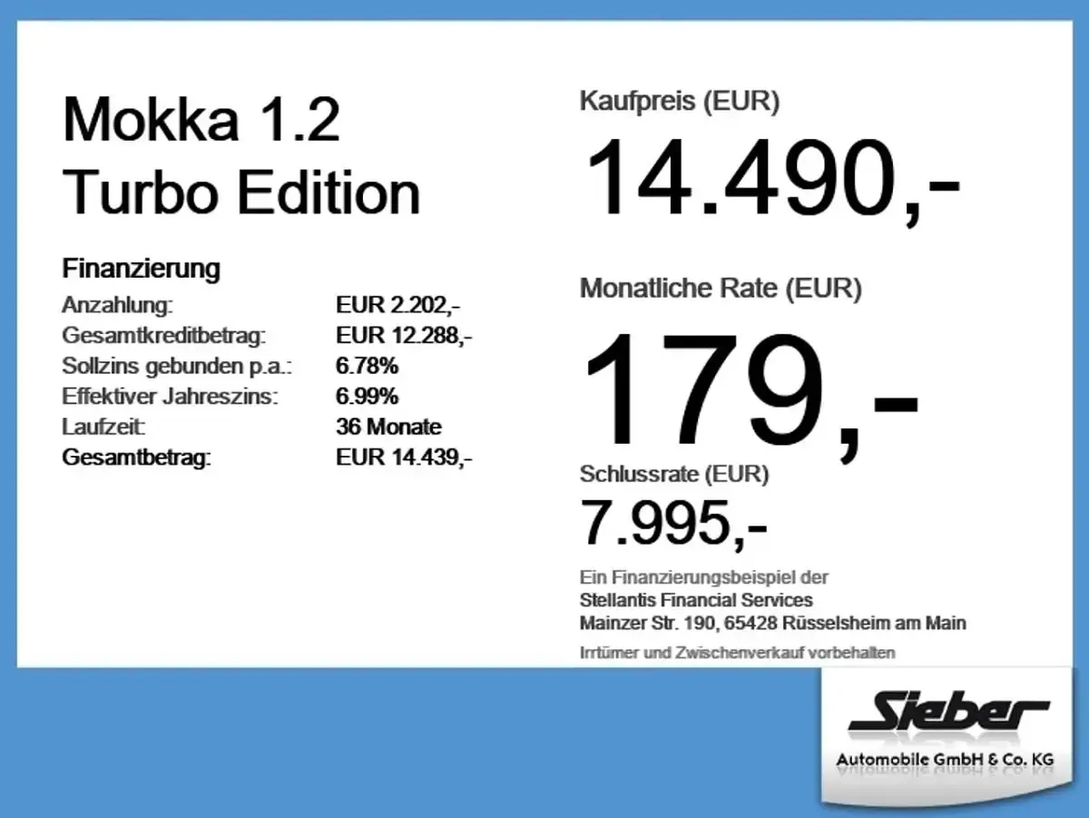 Gebraucht Opel Mokka Edition 131 PS (96 kW) 2023 Grau SUV