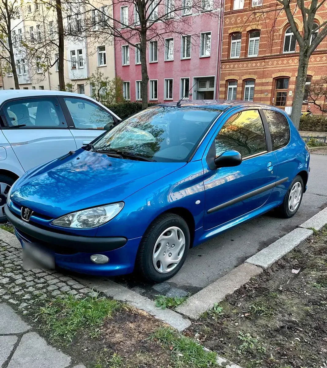 Gebraucht Peugeot 206 75 PS (55 kW) 2002 Blau Coupé