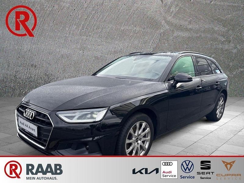 Schwarz Gebraucht 2021 Audi A4 Basis Kombi | 23.995 € (Guter Preis) - Bild 1/4