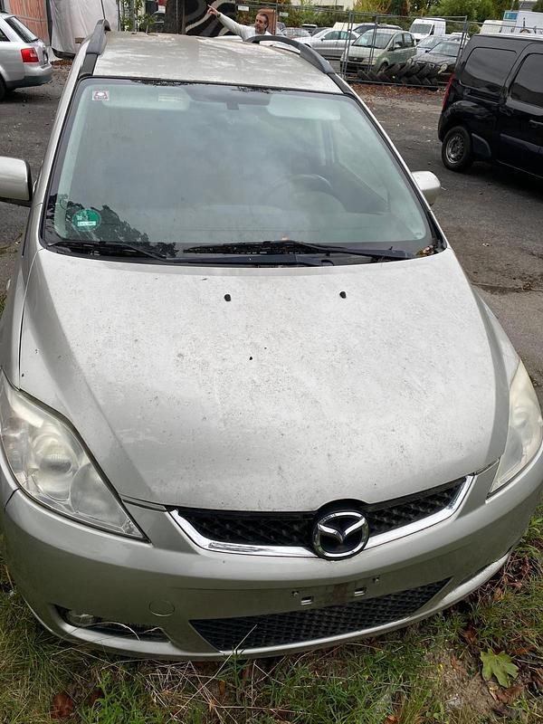 Silber Gebraucht 2010 Mazda 5 Van / Kleinbus | 1.100 € (Superpreis) - Bild 1/3