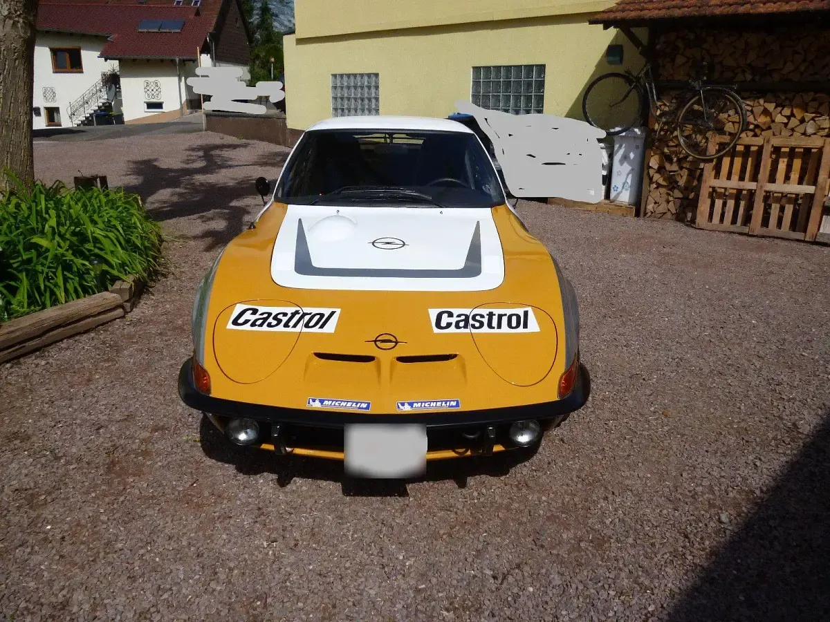 Gebraucht Opel GT 90 PS (66 kW) 1973 Orange Coupé