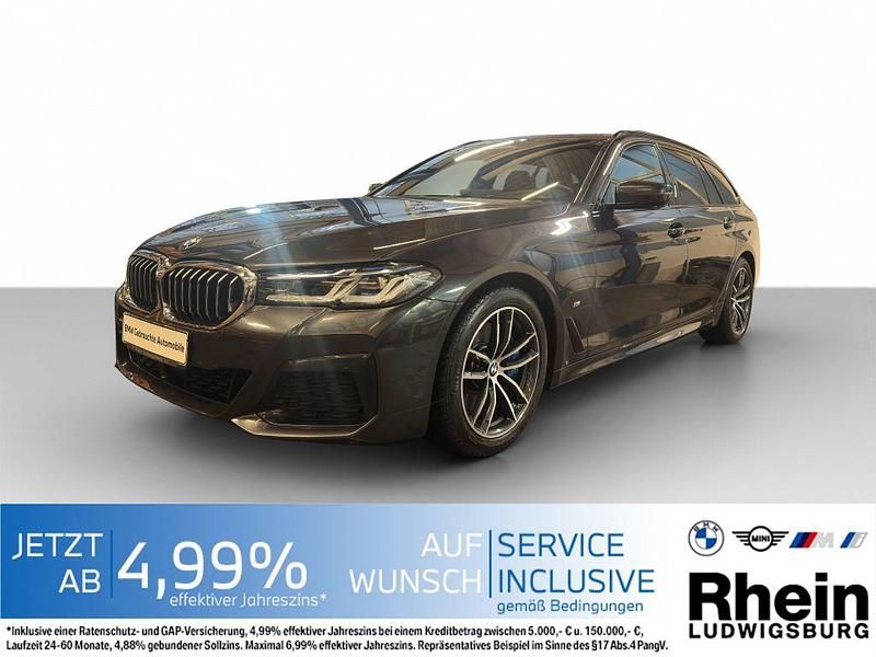 Gebraucht BMW 530 M Sport 252 PS (185 kW) 2021 Sophistograu brillant metalli Kombi