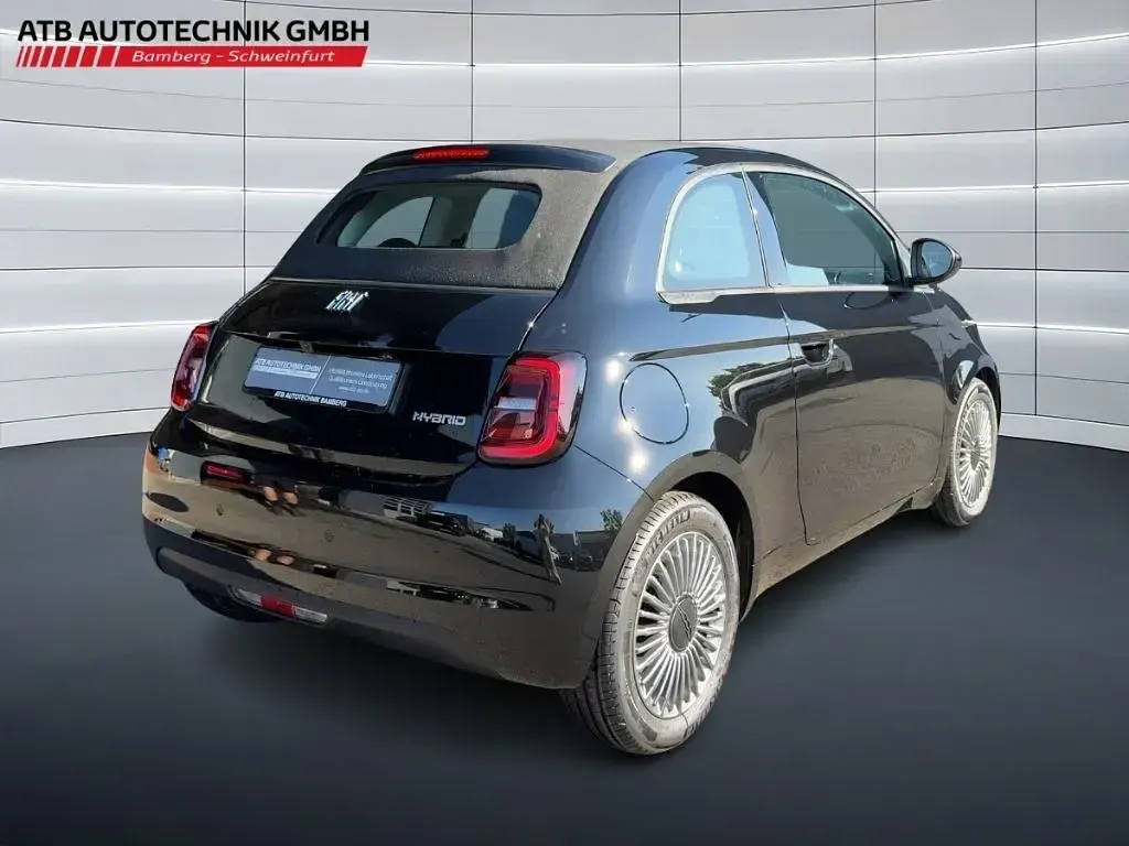 Neu Fiat 500 Icon 65 PS (47 kW) 2026 Schwarz Cabrio