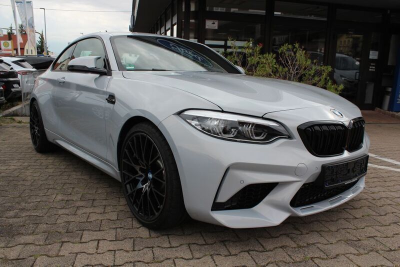 Hockenheim silber metallic Gebraucht 2019 BMW M2 Competition Edition Coupé | 60.990 € (Teuer) - Bild 1/4